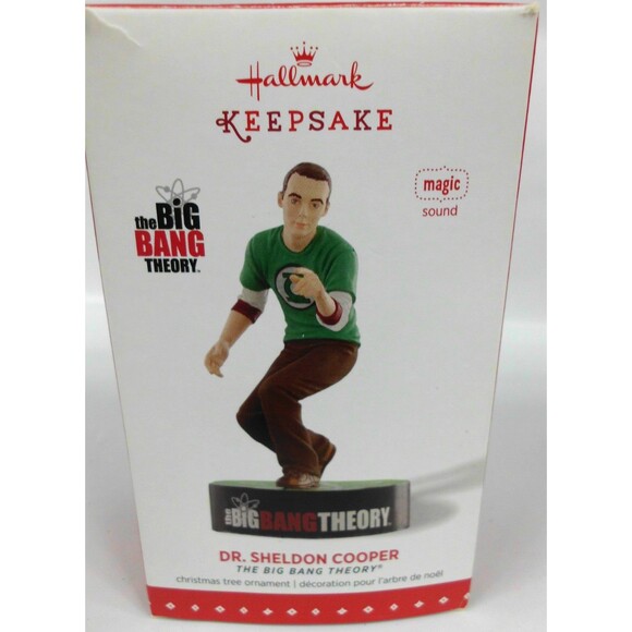 Hallmark Keepsake Ornament Dr Sheldon Cooper The Big Bang Theory 2015 with Box - Picture 2 of 5